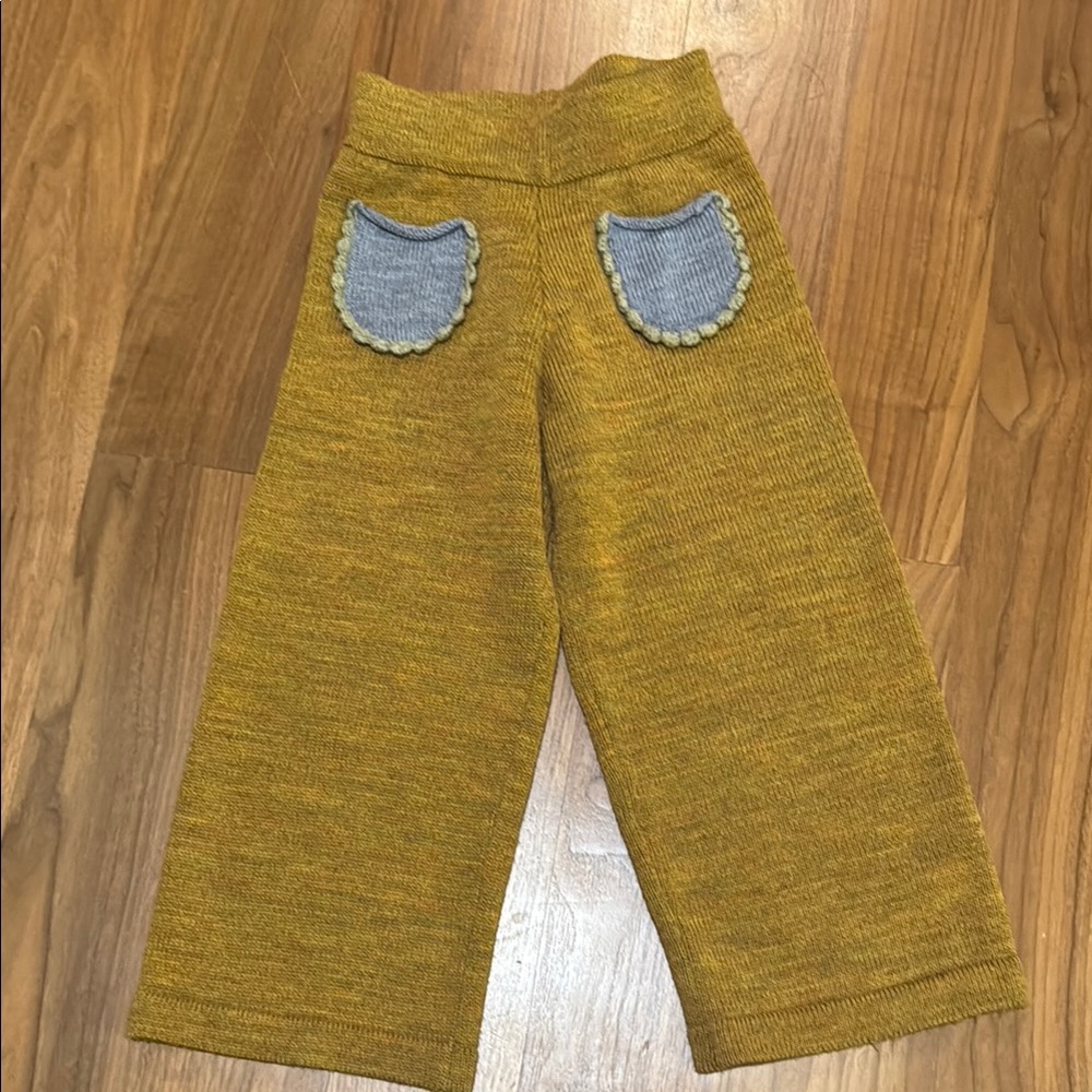 Oeuf wide leg pants(100% merino wool)